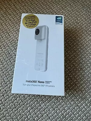 Insta360 Nano 360 Camera Silver (Preowned) With Box. • $60