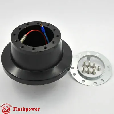 Flashpower Steering Wheel Adapter BMW E31 E34 E36 318i 325i 525i M3 Series Black • $54.50