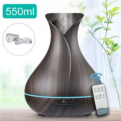 Essential Oil Aroma Aromatherapy Diffuser LED Ultrasonic Air Humidifier Purifier • $20.90
