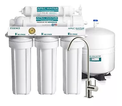 APEC ROES-50 - Essence 5-stage 50 GPD Reverse Osmosis Water System For Drinking • $102.50