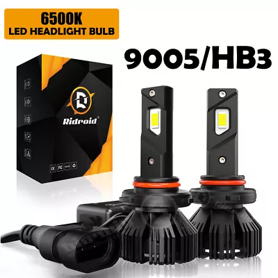 CANBUS 9005 HB3 LED Headlight Super Bright Bulbs White 6500K 200W High/Low Beam • $22.99