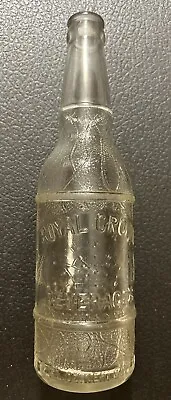 1934? Embossed Clear 12oz Miss. ROYAL CROWN BEVERAGES Bottle (NEHI)Pre-ACL RARE! • $149.99
