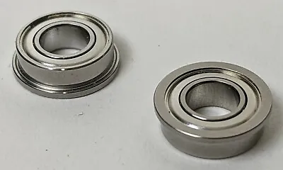 2pcs Precision Flanged Ball Bearings NMB 3/16  X 3/8  X 1/8  DDRIF-6632ZZR NEW • $8.54