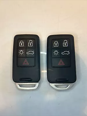 LOT OF 2 OEM VOLVO SMART KEY KEYLESS REMOTE FOB KR55WK49264 5 Button • $26