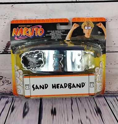 Shonen Jump Naruto Official Sand Headband Shonen Jump 2002 Mattel (New & Sealed) • £19.99