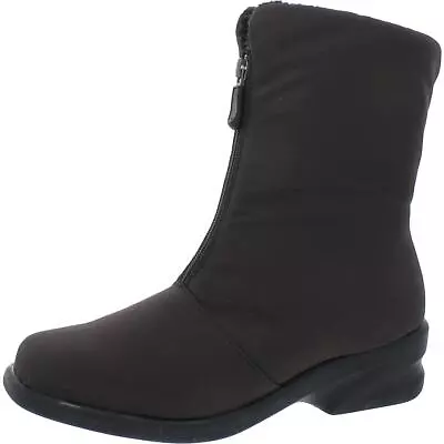 Toe Warmers Womens Michelle Brown Winter Boots Shoes 8 Wide (CDW) BHFO 7218 • $37.99