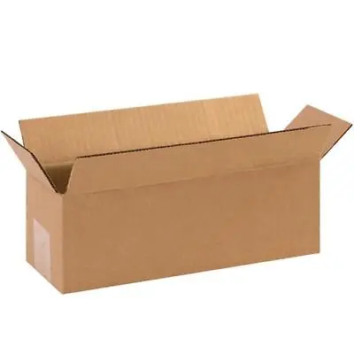 12x4x4  Long Corrugated Boxes For Shipping Packing Moving Supplies 25 Total • $27.99