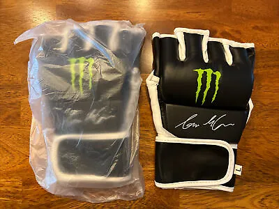MONSTER Energy | MMA Gloves | Stamped Signed By CONOR MCGREGOR | Large • $50