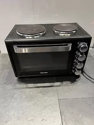 Salter 28 Litre Compact Oven With Hobs  Excellent Condition Camping Campervan • £30