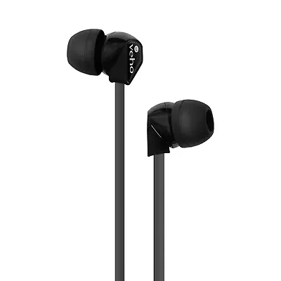 Veho VEP-003-Z1-G 360 Stereo Noise Isolating Earphones With Flex 'anti' Tangl... • £18.06