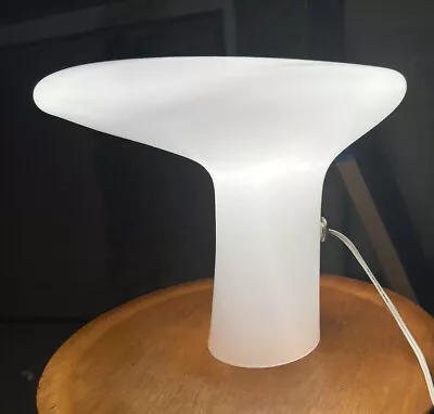 Murano Vistosi Mushroom Lamp Space Age Mid Century Modern NOS • $1100