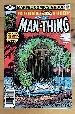 The Man-thing #1 ~ Marvel Comics 1979 ~ Vf+ • $22