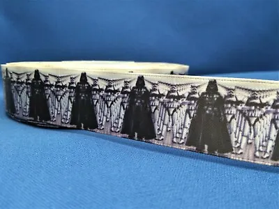 Star Wars Darth Vader Stormtroopers Satin Cake/craft/hair Ribbon @ MrsMario's • £1.79