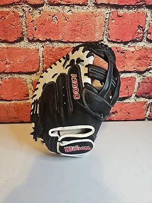 33 Inch Wilson A1000 Women's Fastpitch Softball Catchers Mitt WBW10148033 • $169.99