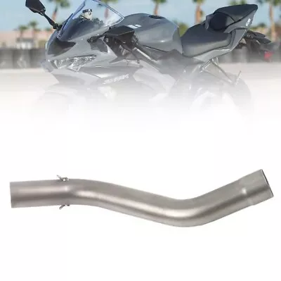 Kawasaki Zx6R 636 2009' - 2019' UK Made T304 Stainless Exhaust Link Pipe • £27