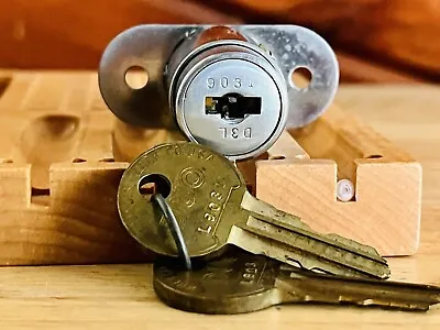 Illinois DUO Triple-Bitted High Security Lock W/ 2 Keys Locksport Locksmith • $19