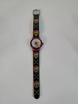 Vintage Monster High Lucky Watch Moving Skull-needs Battery • $42.75