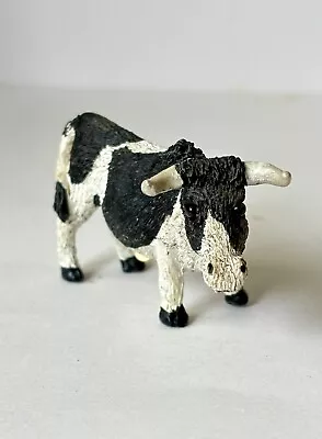 Vintage Holstein Dairy Cow Miniature Farm Animal Figurine 1.5”Ht  • $18