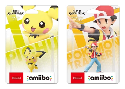 $136.36 • Buy NEW Nintendo Amiibo Pichu Pokemon Trainer Super Smash Brothers Series Set JAPAN