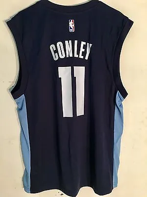 Adidas NBA Jersey Memphis Grizzlies Mike Conley Navy Sz 4X • $24.99