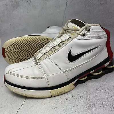 Vintage 2004 Nike Shox Flight VC 4 Vince Carter Basketball Shoes Mens Sz 10.5 M • $59.99