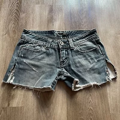 Miss Me Signature Dark Denim Jeans Shorts Size 30 • $29.99