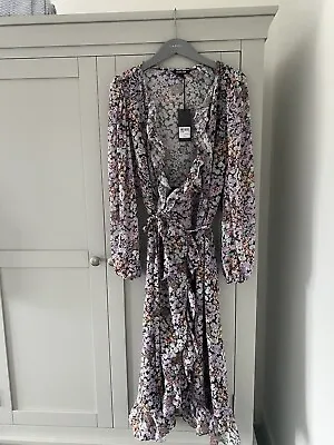 Myleen Klass Floral Wrap Dress Bnwt Size 18 • £25