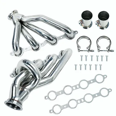 LS Swap S10 Conversion Headers For Chevy GMC LS1 LS2 LS3 LS6 Truck & SUV V8 • $198.59