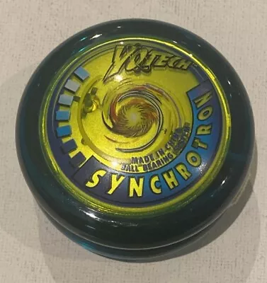 Vintage Collectable Yoyo Yo Yo Synchrotron Yotech Green • $12