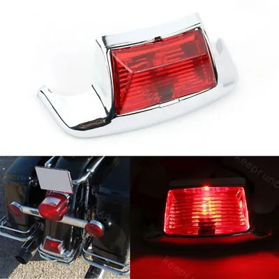 Rear Fender Tip Trim LED Light Red For Harley Electra Glide FLHT FLHS FLHR FLSTC • $25.46