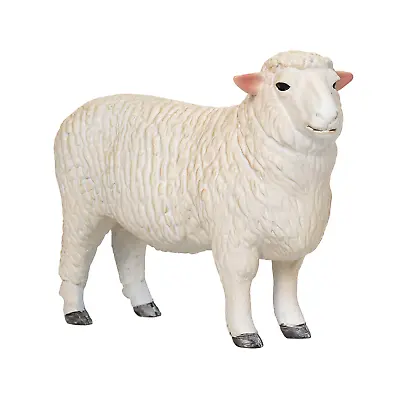Mojo ROMNEY SHEEP RAM Farm Animals Play Model Figure Toys Plastic Farmyard • £7.95