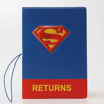 $10.80 • Buy Boy Men S Superman Super Hero Print Passport Travel Case Protector Cover Gift