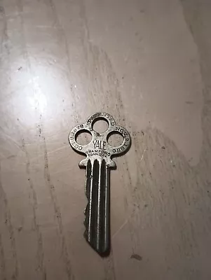 Vintage Yale Metal Key Stamford; Connecticut  • $19.99