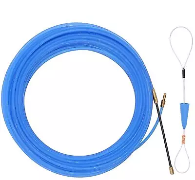 65 Feet Fish Tape Wire Puller Through Wall Electrical Fish Tape Pull Push Kit • $20.54