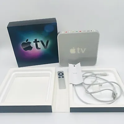 Apple TV 1st Generation ? A1218 In Box With Cord And Remote Control • $39.99