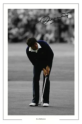 £6.90 • Buy Seve Ballesteros '84 Open Golf Autograph Signed Photo Print 
