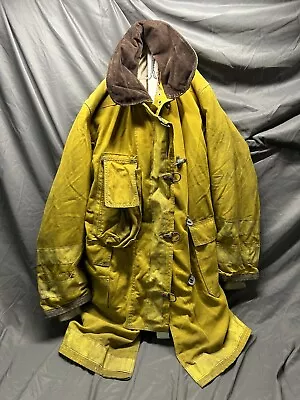 Vintage Firefighter Bunker Coat • $45