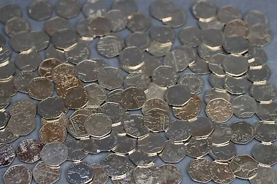 Cheap Circulated 50p Coins  1994 - 2019 Free Postage • £12