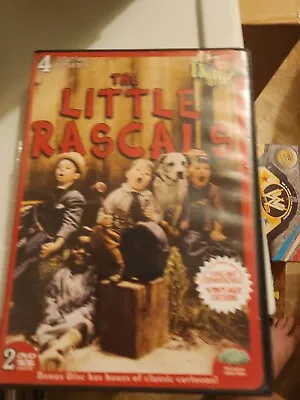 The Little Rascals DVD 2 Discs 4 Episodes Vintage Commercials Classic Cartoons • $3