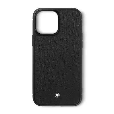 Genuine Montblanc Sartorial Leather Cover Phone Case For Apple IPhone 14 Pro Max • $269.99