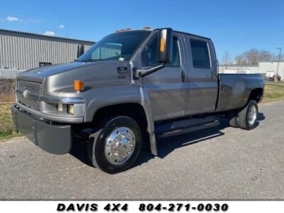 $39995 • Buy 2006 Chevrolet 4500 Kodiak C 4500 Duramax Crew Cab Dually Pickup Hauler