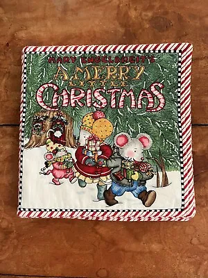 Mary Engelbreit Cotton Fabric Book A Merry Little Christmas Soft Cloth • £13.44