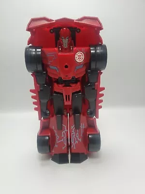 9  Hasbro Transformers Robots In Disguise Talking Power Surge Sideswipe Figure. • $12