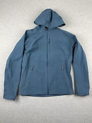 The North Face Jacket Mens Medium Blue Apex Flex Goretex Coat Waterproof • $74.99