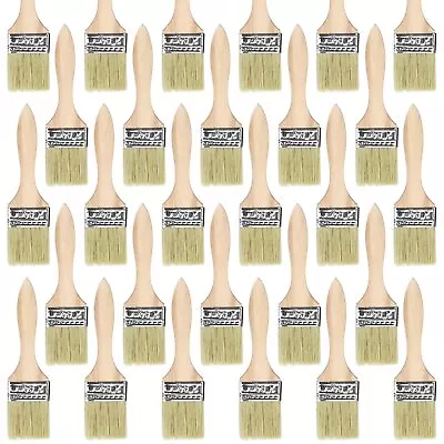 48Pack 2Inch Paint And Chip Paint Brushes For Paint Stains Varnishes Water... • $20.77