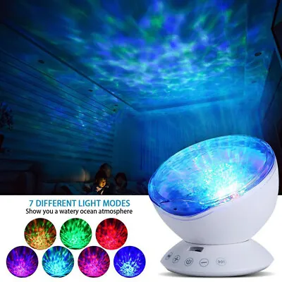 $24.99 • Buy LED Night Light Projector Galaxy Starry Ocean Star Sky Baby Room Party Lamp AU