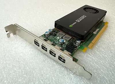 NVIDIA Quadro K1200 4GB GDDR5 PCIe 4 X DP Full Profile Video Card Dell WHT93 • $32.97