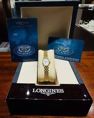 Ladies 18ct Gold Longines Watch L.6 1096 • £1795