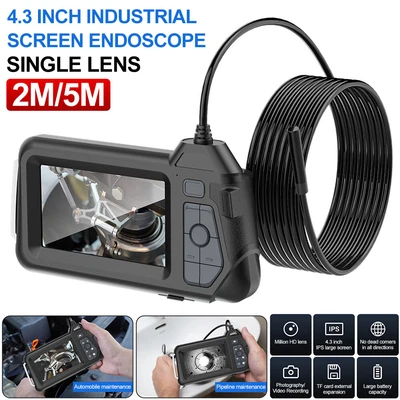£35.99 • Buy Endoscope 4.3'' Screen 1080P HD Digital Industrial Borescope Inspection Camera