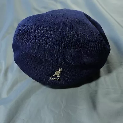 Kangol Hat Cap Tropic Ventair Mesh Small Blue Paper Boy Classic Outdoors Newsboy • $21.99